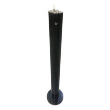 Removable Surface Mount Bollard 90mm – Black